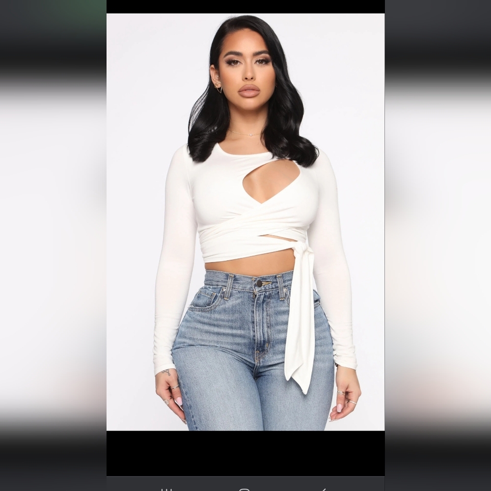Fashion Nova Focus on a Task plus sized top NWT